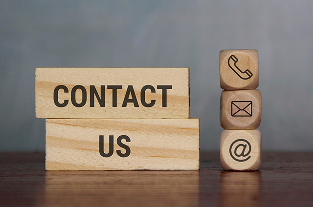 contact us